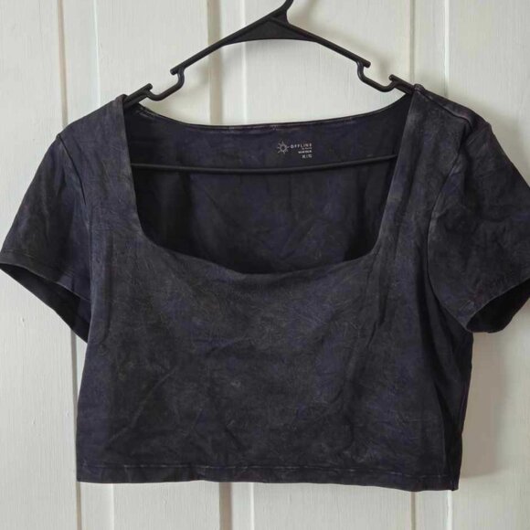 Offline by Aerie Real Me Square Neck Cropped Sz XL - Picture 3 of 3